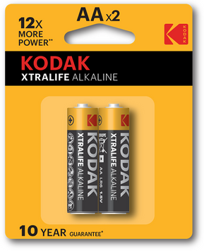 Батарейка Kodak XtraLife LR06 1x2 шт. блістер 30413382 30413382 фото