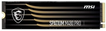 Накопичувач SSD 4TB MSI Spatium M480 Pro M.2 2280 PCIe 4.0 x4 NVMe 3D NAND TLC (S78-440R050-P83) S78-440R050-P83 фото