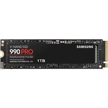 Накопичувач SSD 1ТB Samsung 990 PRO M.2 2280 PCIe 4.0 x4 NVMe V-NAND MLC (MZ-V9P1T0BW) MZ-V9P1T0BW фото