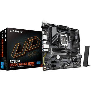 Материнська плата Gigabyte B760M DS3H WiFi6E Gen5 Socket 1700 B760M DS3H WIFI6E GEN5 фото