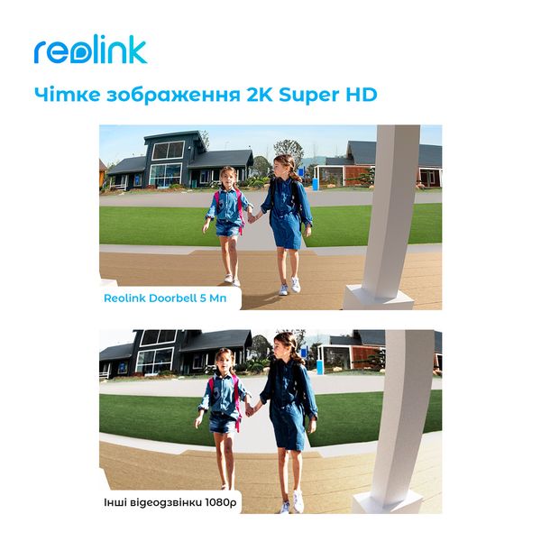 Відеодзвінок Reolink Video Doorbell PoE Reolink Video Doorbell PoE фото