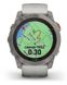 Смарт-годинник Garmin Fenix 7X Pro Sapphire Solar Titanium with Grey/Orange Band (010-02778-64) 010-02778-64 фото 9