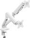 Кріплення настільне для двох моніторів OfficePro 17-35" White (MA442W) MA442W фото 5
