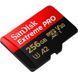 Карта пам`ятi MicroSDXC 256GB UHS-I U3 R200/W140MB/s SanDisk Extreme Pro V30 + SD-адаптер (SDSQXCD-256G-GN6MA) SDSQXCD-256G-GN6MA фото 2