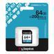 Карта пам`ятi SDXC 64GB UHS-I/U3 Class 10 Kingston Canvas Go! Plus R200/W200MB/s (SDG4/64GB) SDG4/64GB фото 3