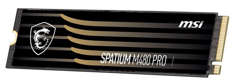 Накопичувач SSD 4TB MSI Spatium M480 Pro M.2 2280 PCIe 4.0 x4 NVMe 3D NAND TLC (S78-440R050-P83) S78-440R050-P83 фото