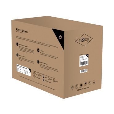 Джерело безперебійного живлення NJOY Keen 1500 (UPLI-LI150KU-CG01B) Lin.int., AVR, 4 x евро, USB, пластик Keen 1500 USB фото