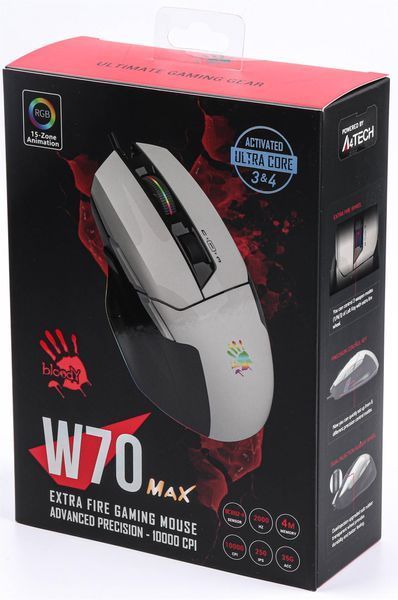 Миша Bloody W70 Max Panda White W70 Max Bloody (Panda White) фото