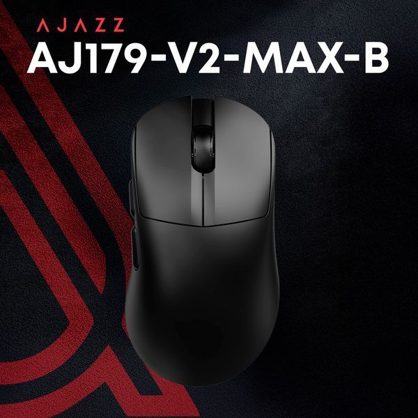 Миша бездротова Ajazz AJ179 V2 Max Black (AJ179-V2-MAX-B) AJ179-V2-MAX-B фото