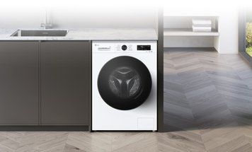 Пральна машина LG фронтальна, 7кг, 1200, A, 44см, дисплей, пара, інвертор, білий F2Y2HS5WE фото