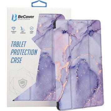 Чохол-книжка BeCover Soft Edge TPU для Xiaomi Redmi Pad SE 8.7 Purple Marble (712577) 712577 фото