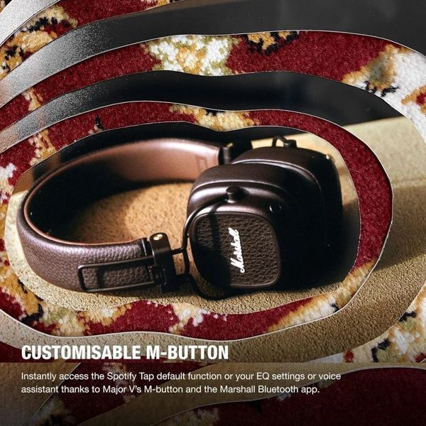 Bluetooth-гарнітура Marshall Major V Brown (1006834) 1006834 фото