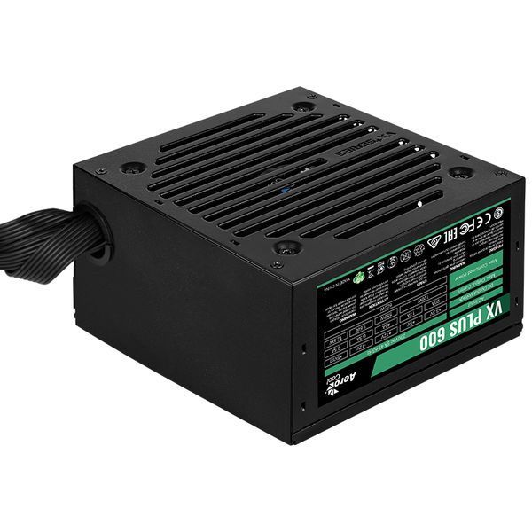Блок живлення AeroCool VX Plus Stealth 600 (ACPN-VS60NEY.12) 600W ACPN-VS60NEY.12 фото