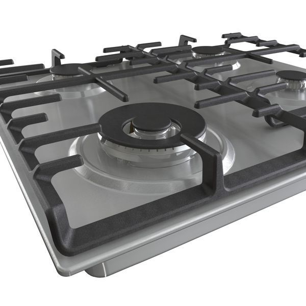 Варильна поверхня Gorenje газова, 60см, чавун, нерж GW642ABX фото