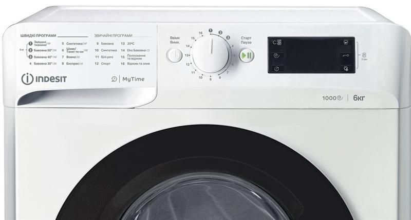 Пральна машина Indesit OMTWSE 61051 WK UA OMTWSE61051WKUA фото