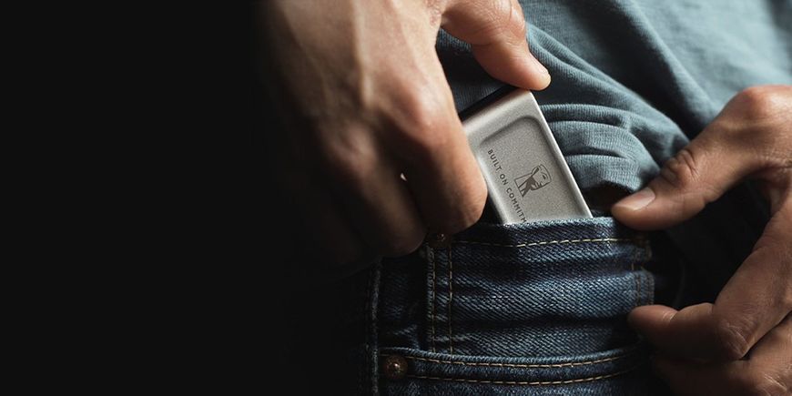 Накопичувач зовнішній SSD Portable USB 500GB Kingston XS2000 BoC Silver (SXS2000/500GA) SXS2000/500GA фото