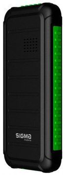 Мобiльний телефон Sigma mobile X-style 18 Track Dual Sim Black/Green X-style 18 Track Black/Green фото