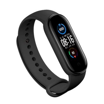 Ремінець BeCover для Xiaomi Mi Smart Band 5/Mi Smart Band 6 Black (705062) 705062 фото