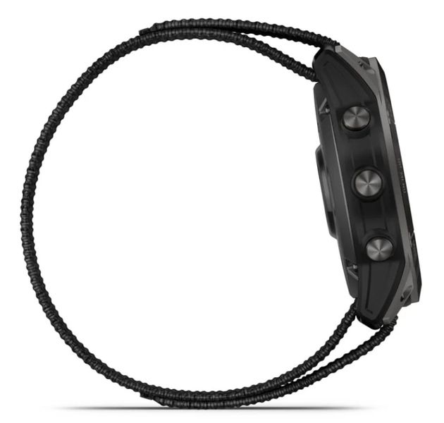 Смарт-годинник Garmin Enduro 2 Sapphire Carbon Gray DLC Titanium with Black UltraFit Nylon Strap (010-02754-13) 010-02754-13 фото