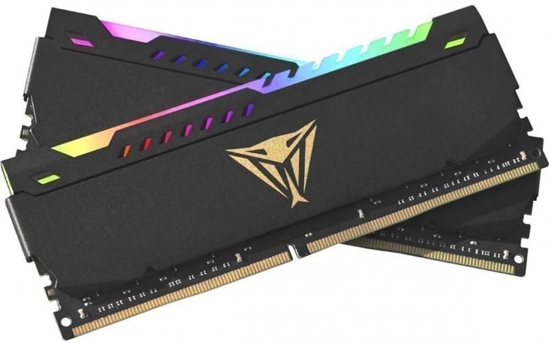 Модуль пам`яті DDR4 2x32GB/3600 Patriot Viper Steel RGB Black (PVSR464G360C0K) PVSR464G360C0K фото