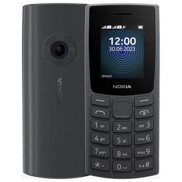 Мобільний телефон Nokia 110 2023 Dual Sim Charcoal Nokia 110 2023 DS Charcoal фото