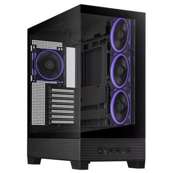 Корпус Asus A31 Plus Black Tempered Glass без БЖ (90DC00R0-B19000) 90DC00R0-B19000 фото