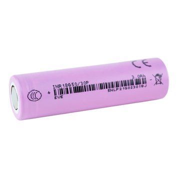 Акумулятор Eve INR18650/30P 3000 mAh 1шт 4978 фото