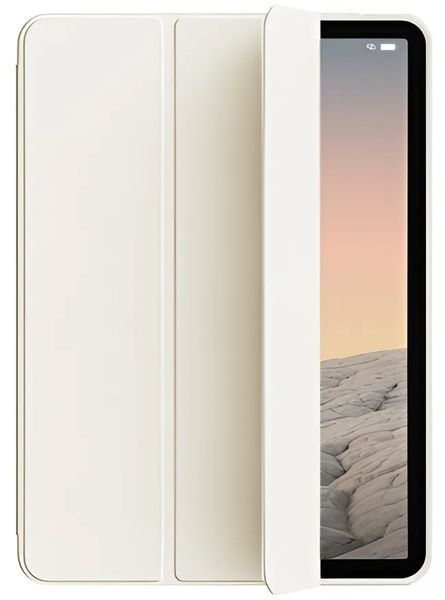 Чохол-книжка BeCover Tri Fold Soft TPU Silicone для Apple iPad Pro Pro 13" M4 2024 Beige (711751) 711751 фото