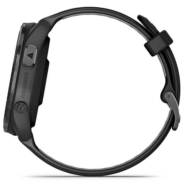 Смарт-годинник Garmin Forerunner 965 Carbon Gray DLC Titanium Bezel with Black Case and Black/Powder Gray Silicone Band (010-02809-80) 010-02809-80 фото