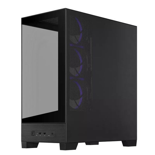 Корпус Asus A31 Plus Black Tempered Glass без БЖ (90DC00R0-B19000) 90DC00R0-B19000 фото