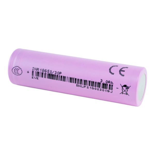 Акумулятор Eve INR18650/30P 3000 mAh 1шт 4978 фото