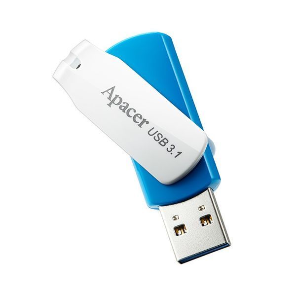 Флеш-накопичувач USB3.1 32GB Apacer AH357 Blue/White (AP32GAH357U-1) AP32GAH357U-1 фото