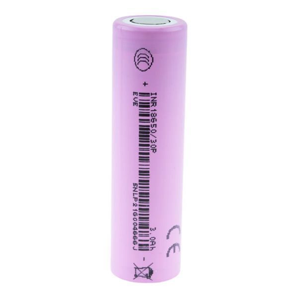 Акумулятор Eve INR18650/30P 3000 mAh 1шт 4978 фото