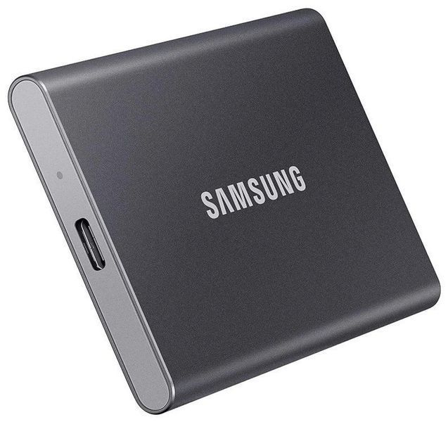 Накопичувач зовнішній SSD 2.5" USB 4.0TB Samsung T7 Titan Gray (MU-PC4T0T/WW) MU-PC4T0T/WW фото