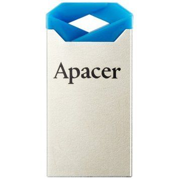Флеш-накопичувач USB 32GB Apacer AH111 Silver/Blue (AP32GAH111U-1) AP32GAH111U-1 фото