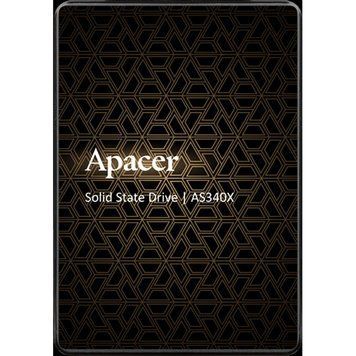 Накопичувач SSD 120GB Apacer AS340X 2.5" SATAIII TLC (AP120GAS340XC-1) AP120GAS340XC-1 фото