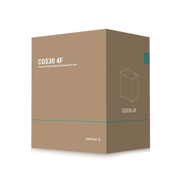 Корпус DeepCool CG530 4F Black (R-CG530-BKADA4-G-1) без БЖ R-CG530-BKADA4-G-1 фото