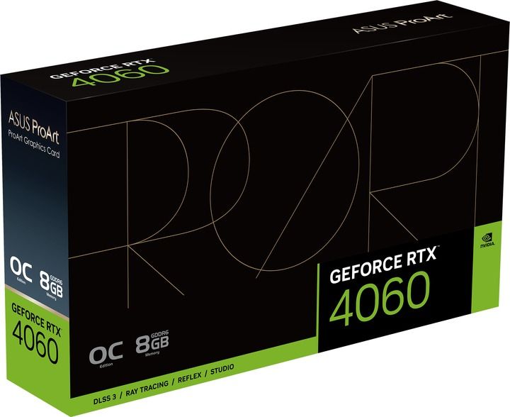 Відеокарта GF RTX 4060 8GB GDDR6 ProArt OC Asus (PROART-RTX4060-O8G) PROART-RTX4060-O8G фото