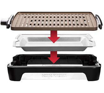 Гриль Russell Hobbs George Foreman 25850-56 Smokeless BBQ Grill 23861036001 23861036001 фото