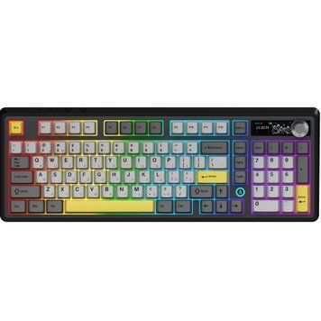 Клавіатура бездротова Ajazz AK980 V2 Maillard Switch Black (AK980-V2-M-BGY) AK980-V2-M-BGY фото