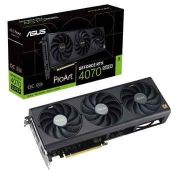 Відеокарта GF RTX 4070 Super 12GB GDDR6X ProArt OC Asus (PROART-RTX4070S-O12G) PROART-RTX4070S-O12G фото