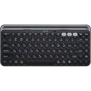 Клавіатура бездротова 2E KS250 WL BT Black (2E-KS250WBK_UA) 2E-KS250WBK_UA фото