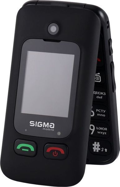 Мобiльний телефон Sigma mobile Comfort 50 Shell Duo Type-C Dual Sim Black (4827798212523) 4827798212523 фото