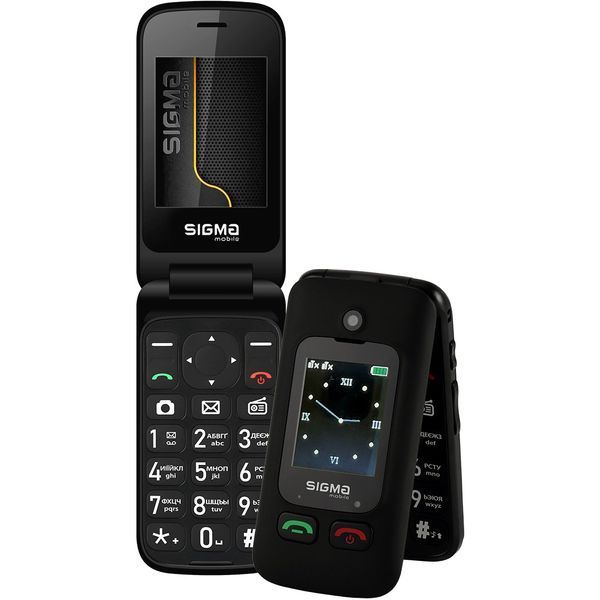 Мобiльний телефон Sigma mobile Comfort 50 Shell Duo Type-C Dual Sim Black (4827798212523) 4827798212523 фото