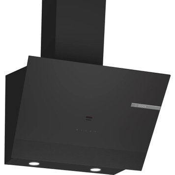 Витяжка Bosch похила, 60см, 700 м.куб/год, чорний DWK67PJ60T фото