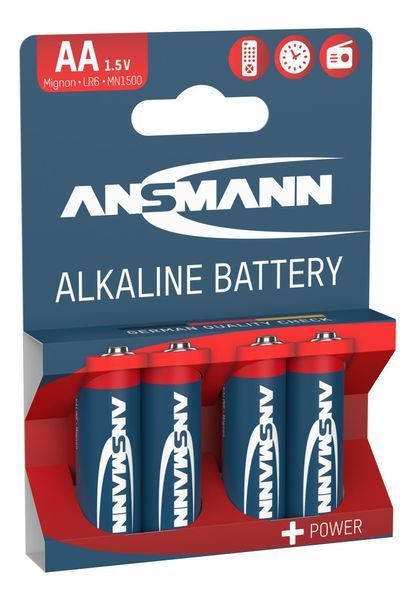 Батарейка Ansmann AA/LR06 BL 4шт 5015563 фото