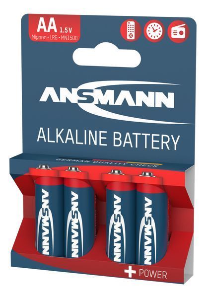 Батарейка Ansmann AA/LR06 BL 4шт 5015563 фото