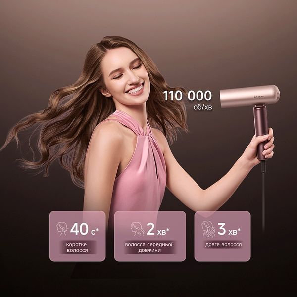 Фен Dreame Pocket Aura Cocoa Tea Gold (AZP20A-CTG) AZP20A-CTG фото