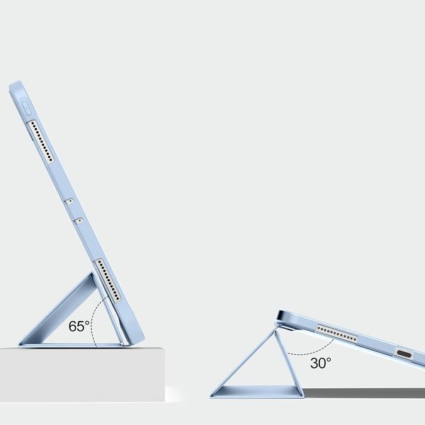 Чохол-книжка BeCover Tri Fold Soft TPU Silicone для Apple iPad Pro Pro 13" M4 2024 Light Blue (711753) 711753 фото