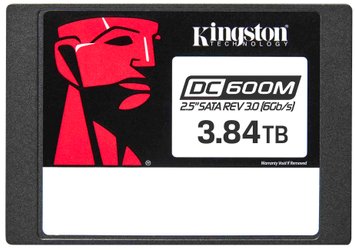 Накопичувач SSD 3.84TB Kingston SSD DC600M 2.5" SATAIII 3D TLC (SEDC600M/3840G) SEDC600M/3840G фото